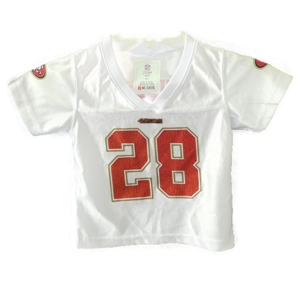 NFL Other - NEW San Francisco 49ers Kids Top V Hyde 28 White Red 18M